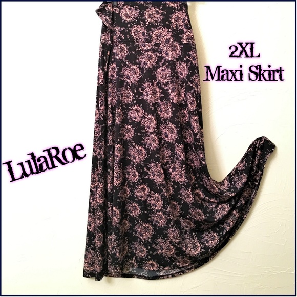 LuLaRoe Dresses & Skirts - $ALE- NEW❤️LLR 2X Spring Floral Maxi Skirt